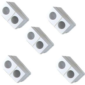 Guardhouse 2x2 Staple Paper Coin Holder for Large Dollar, 500 pk