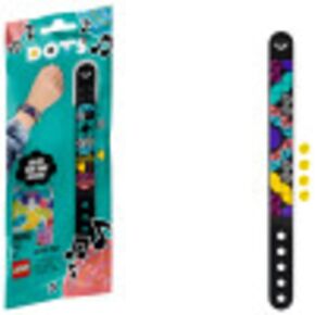 Lego Dots Music Bracelet 41933 DIY Craft Bracelet Kit ؛ مجموعة سوار إبداعي للأطفال الذين يحبون الموسيقى والمجوهرات ، مع بلاط الموسيقى الرائع لإلهام التصميمات الممتعة ، 2021 جديدة (33 قطعة)