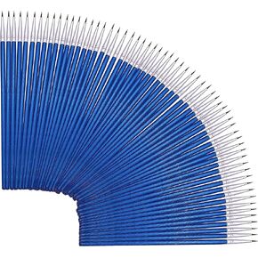 60 Pack Artists' Pointed Round Brush,Synthetic Bristles Painting,Detail Paint Brush,Nail Brushes for Miniature or Details Painting,Coloring,Drawing by Acrylic, Oil,Ink and Watercolor (S(#0))