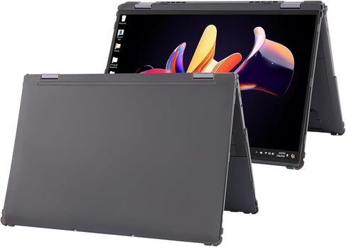 mCover Case ONLY Compatible for 2024～2025 14" Dell Latitude 9440 9450 2-in-1 Windows Notebook Computer (NOT Fitting Any Other Dell Models)- Black in Kuwait