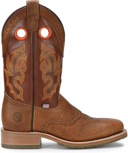 Double-H Boots Men's DH4400 Mickey Medium Brown 11.5 D in Kuwait