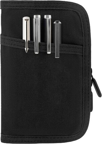 Field Notes Notebooks Cover,Journal Cover for 3.3 x 5.5 Field Notes Moleskine Cahier,Water Resistant Pocket Notebook Cover for Journal Notebook Planner with Zipper Pen Holder,Waxed Canvas in Saudi Arabia