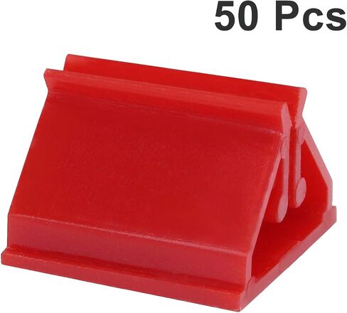 Stand Clear Clear Clear Card Card Stand - 25pcs حاملي قطعة ألعاب بلاستيكية للحفلات والصور والمذكرات وعرض الصور in Saudi Arabia