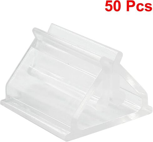 Stand Clear Clear Clear Card Card Stand - 25pcs حاملي قطعة ألعاب بلاستيكية للحفلات والصور والمذكرات وعرض الصور in Saudi Arabia