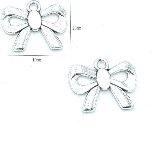 50pcs Charms Pendants Bullk Sports Pendants Craft Supplies Findings for DIY Bracelet Necklace Jewelry Making Alloy Pendants 14 X 11mm (Ancient Silver) in Kuwait