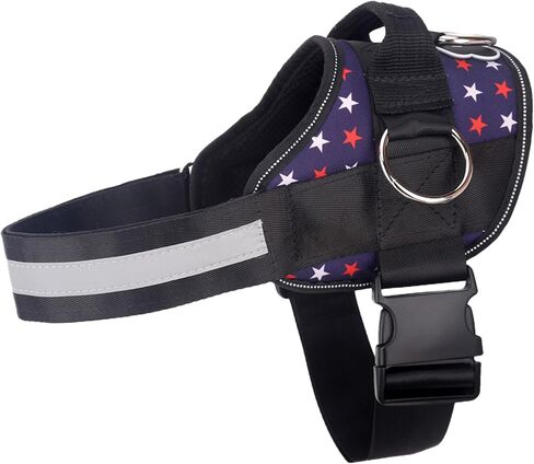 Joyride Basic Essential Dog Harness 1.0 - Small, Medium, Large Dogs, No-Pull Pet Vest with 3 Side Rings for Leash Placement, Adjustable for Training (Best Friend Society, M) in Saudi Arabia