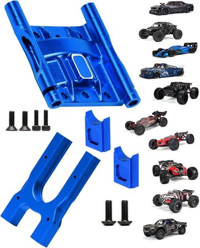 جبل مركز الألومنيوم Diff وترقيات التغطية التفاضلية جزء لـ Arrma 1/8 Typhon/Kraton/Sonorious/Outcast/Talion 6S BLX ، 1/7 جناية/موهافي/FIRETEAM/DERACTION 6S BLX ، RED in Kuwait