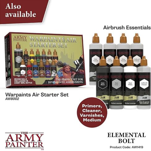 The Army Painter Warpaint Air Metallics Evil Chrome - Acrylic Non-Toxic Heavily Pigmented Water Based Paint for Tabletop Roleplaying, Boardgames, and Wargames Miniature Model Painting in Saudi Arabia