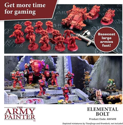 The Army Painter Warpaint Air Metallics Evil Chrome - Acrylic Non-Toxic Heavily Pigmented Water Based Paint for Tabletop Roleplaying, Boardgames, and Wargames Miniature Model Painting in Saudi Arabia