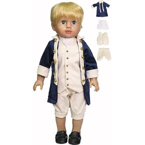 Colonial Boy's Outfit 4pc for 18-Inch Dolls | Premium Quality & Trendy Design | Dolls Clothes