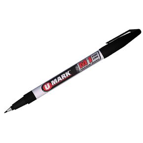 U-Mark M1 Fine Line Dertic Marker ، 1 مم نصيحة ، أسود (حزمة 12) 10581