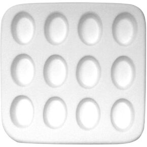 Super Mini Oval Jewelry Mold - 12 Ovals