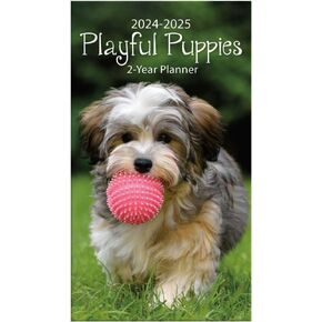 Turner Photographic Playful Puppies 2025 Photo 2-Year Pocket Planner - Pf (25998961008)