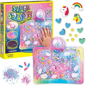 Creativity for Kids Super Squish Fidget Bag: Outer Space - DIY Craft Kits for Boys and Girls, Sensory Toys for Ages 6-8+, Galaxy Slime Space Toys and Gifts for Kids