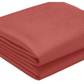 K-Musculo Vinyl Fabric, Marine Faux Leather Upholstery, for Upholstery Crafts, DIY Sewings, Sofa, Handbag, Earrings, Hair Bows Decorations (Orange Red 54 * 36inch) 1YD
