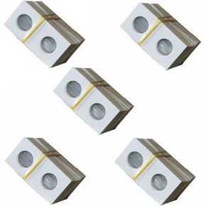 Guardhouse 1 ½ x 1 ½ Paper Staple Coin Holders for Cents and Dimes 500 Count