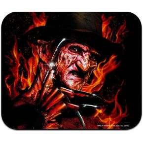A Nightmare on Elm Street Freddy's Fire Low Profile Thin Mouse Pad Mousepad