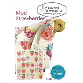 Sew Kind Of Wonderful Mod Strawberries Pattern