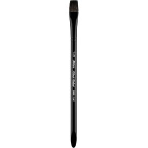Silver Brush Limited 3008S-1/4 Black Velvet Square Wash Paintbrush for Watercolor, Gouache, Inks, & Dyes, Size 1/4 Inch, Short Handle