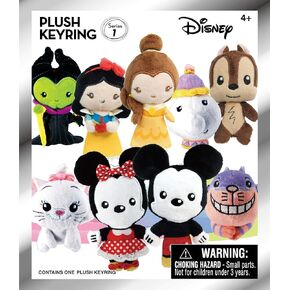 Disney Characters Plush Keyring in Blind Bag