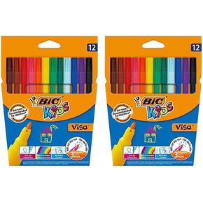 Visa Colouring Pens (Pack of 12)