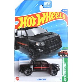 Hot Wheels '23 Ram 1500, HW Reverse Rake 2/5 [Black] 96/250