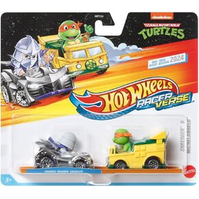 Hot Wheels Racer Verse Shredder & Michelangelo