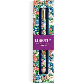 Galison Liberty Margaret Annie – Mechanical Pencil Featuring Hand Drawn Perennials From Margaret Annie Print with Refillable Lead and Eraser