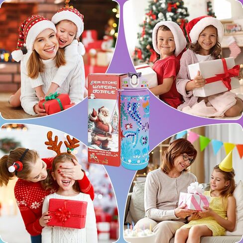 Gifts for 5 6 7 8 9 Year Old Girls, Easter Basket Stuffers for Teens Kids, Decorate Your Own Water Bottle Kits for Girls, Art and Craft Kits Sets for Girls Ages 8-12, Toys DIY Birthday Gifts Ideas in Saudi Arabia