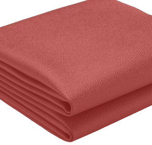 K-Musculo Vinyl Fabric, Marine Faux Leather Upholstery, for Upholstery Crafts, DIY Sewings, Sofa, Handbag, Earrings, Hair Bows Decorations (Orange Red 54 * 36inch) 1YD in Saudi Arabia