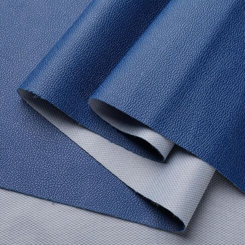 K-Musculo Vinyl Fabric, Marine Faux Leather Upholstery, for Upholstery Crafts, DIY Sewings, Sofa, Handbag, Earrings, Hair Bows Decorations (Orange Red 54 * 36inch) 1YD in Saudi Arabia