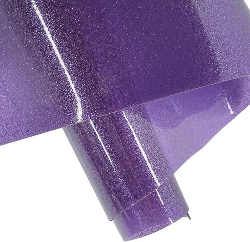 ONEART | Turquoise Transparent Glitter Vinyl Roll, 0.7 mm Solid Clear PVC Jelly Vinyl Crafts Fabric, 12"×48" in Saudi Arabia