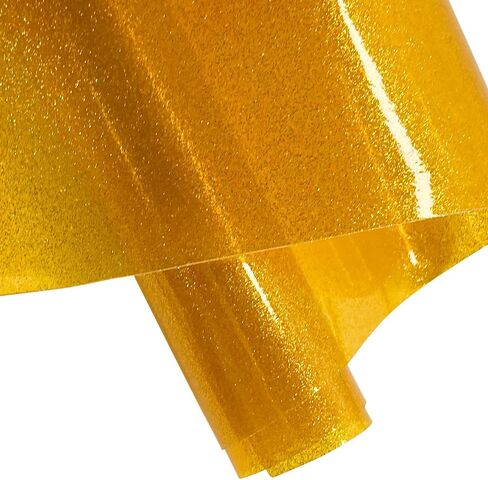 ONEART | Turquoise Transparent Glitter Vinyl Roll, 0.7 mm Solid Clear PVC Jelly Vinyl Crafts Fabric, 12"×48" in Saudi Arabia