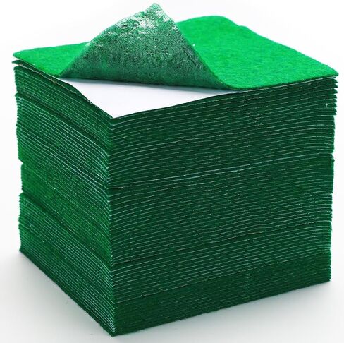 Bundooraking-60pcs Love Felts ، ملاءات القماش المحسوسة للحرف اليدوية ، ملصقات ذاتية اللصق. in Kuwait