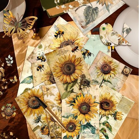 24pcs Galaxy Pattern Scrapbook Paper Pack 6 "X6" Starry Sky Paper Paper Scrapbooking Cardstock Paper Paper Pads Junk Journal Craft ، in Kuwait