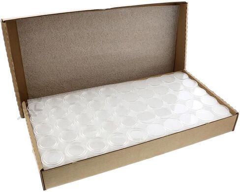 OnFireGuy 10pcs 34mm Direct Fit "H34" Coin Capsule Holders for Gold Double Eagle | Protective Coin Cases for $20 St. Guadens Double Eagle, 1/2oz Silver Maple Leaf in Kuwait