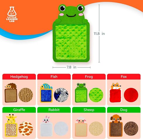 رفاق حديقة الحيوان الحسية: 8 حزم الحصير الحسية الكبيرة للأطفال المصابين بالتوحد | ألعاب الحسية للأطفال المصابين بالتوحد | ألعاب الحسية للأطفال المصابين بالتوحد | ألعاب للأطفال المصابين بالتوحد الذين تتراوح أعمارهم بين 3-5 سنوات in Kuwait