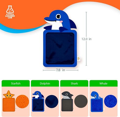 Sensory Zoo Buddies: 8-Pack Large Sensory Mats for Autistic Children | Sensory Toys for Kids with Autism | Sensory Toys for Autistic Children | Toys for Autistic Kids Ages 3-5 in Kuwait