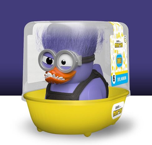 Tubbz First Edition Minions King Bob Collectible Vinyl Rubber Duck Figure - Universal Despicable Me 4 Minions Merchandise - Kids TV والأفلام وألعاب الفيديو in Saudi Arabia