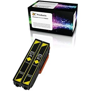 Remanufactured Ink Cartridge Replacement 2 Pack for Epson 273 273XL Black for Expression XP-520 XP-600 XP-610 XP-620 XP-800 XP-810 XP-820 (2 Black)