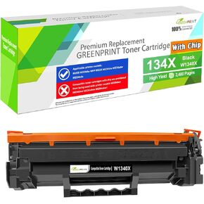 【with CHIP】 Compatible Toner Cartridge 134X W1340X ( 134A W1340A ) High Yield 2400 Pages for H P M209 M209dw M234dw M234sdw M234sdn【Can't Work with H P + Printer Model End with ''e'' 】