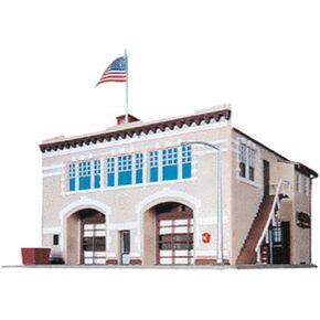 HO Scale Building Kits - Fire House