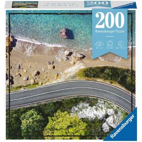Ravensburger Puzzle Moment: Beach Road 200 Piece Jigsaw Puzzle for Adults - 13306 - Handcrafted Tooling, Made in Germany, Every Piece Fits Together Perfectly