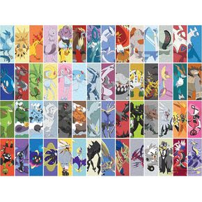 Buffalo Games - Foil Puzzle - Pokémon - Legendary - 500 Piece Jigsaw Puzzle