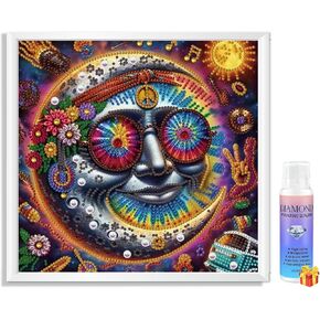 SEAWATCHER Rose Diamond Painting Kits for Adults-Seaside Diamond Art Kits for Adults,Diamond Painting Sealer,DIY Full Drill Diamond Painting Flower Gem Art and Crafts 15.7x23.6inch in Kuwait