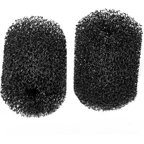 UNEAK 2-Pack Small Size Premium High-Water Permeability Sponge Aquarium Pre-Filter for Freshwater & Saltwater 5-20 Gallons Tanks, Ideal for Shrimp Fry & Fish, Effective Filtration, Easy to Clean