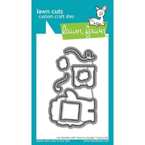 Lawn Fawn LF3137 You're A Keeper Lawn Cuts Dies