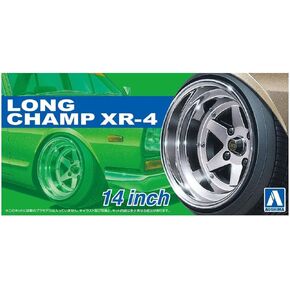 Aoshima Bunka Kyozai 1/24 The Tuned Parts Series No. 18 Longchamp XR-4 14 Inch Plastic Model Parts