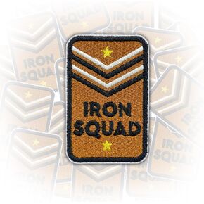 Iron Squad Fourth Wing 3'' Iron On Embroidered Patch, ACOTAR DIY Sew On Patches, Fantasy Reader Embroidered Patches for Clothes Backpacks Hats Denim, Bookish Bookworm Gift for Book Lovers