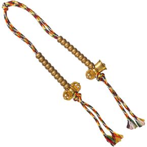LEIPUPA Tibetan Buddhist Prayer Beads Mala Counters, Bell & Vajra W/Lucky Tassel